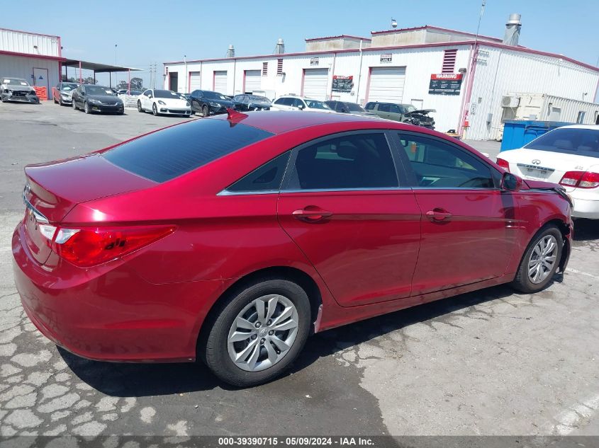 2011 Hyundai Sonata Gls VIN: 5NPEB4AC5BH027300 Lot: 39390715