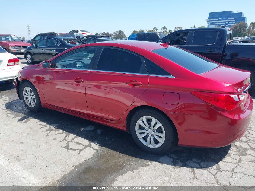 2011 Hyundai Sonata Gls VIN: 5NPEB4AC5BH027300 Lot: 39390715