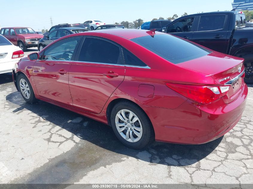 2011 Hyundai Sonata Gls VIN: 5NPEB4AC5BH027300 Lot: 39390715