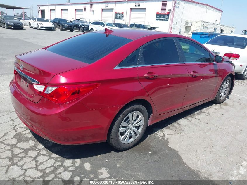 2011 Hyundai Sonata Gls VIN: 5NPEB4AC5BH027300 Lot: 39390715