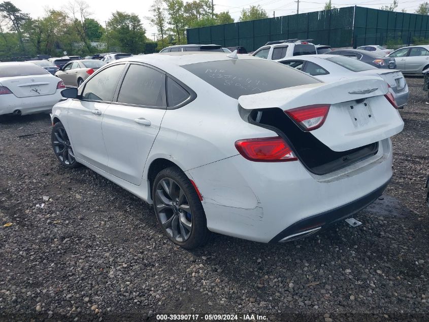 2016 Chrysler 200 S VIN: 1C3CCCDG3GN151641 Lot: 39390717