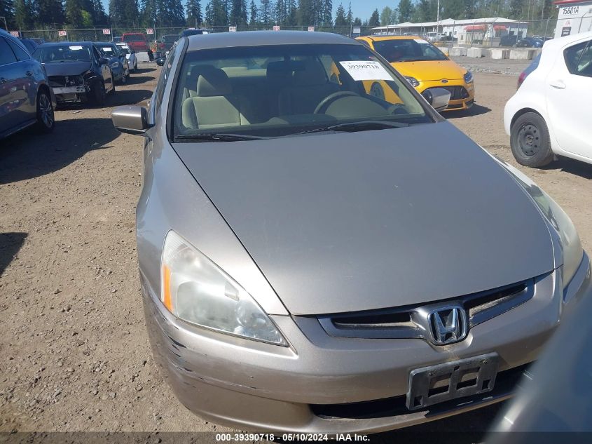 2003 Honda Accord 2.4 Lx VIN: JHMCM56343C071526 Lot: 39390718