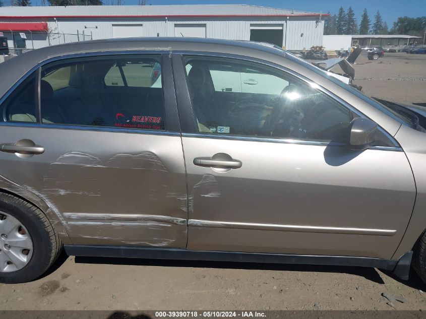 2003 Honda Accord 2.4 Lx VIN: JHMCM56343C071526 Lot: 39390718