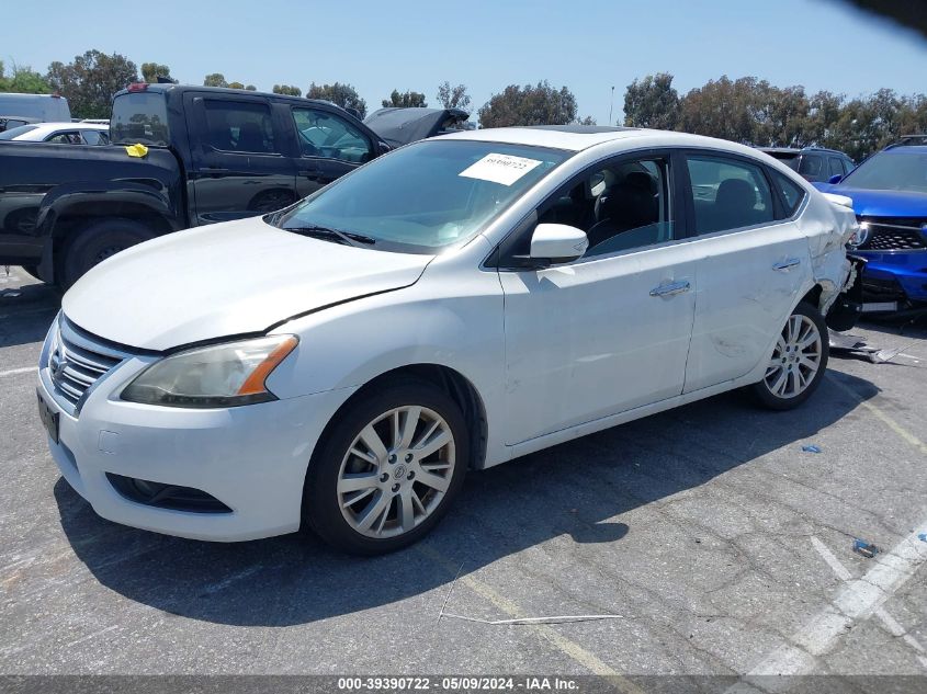 2014 Nissan Sentra Sl VIN: 3N1AB7AP5EL649132 Lot: 39390722