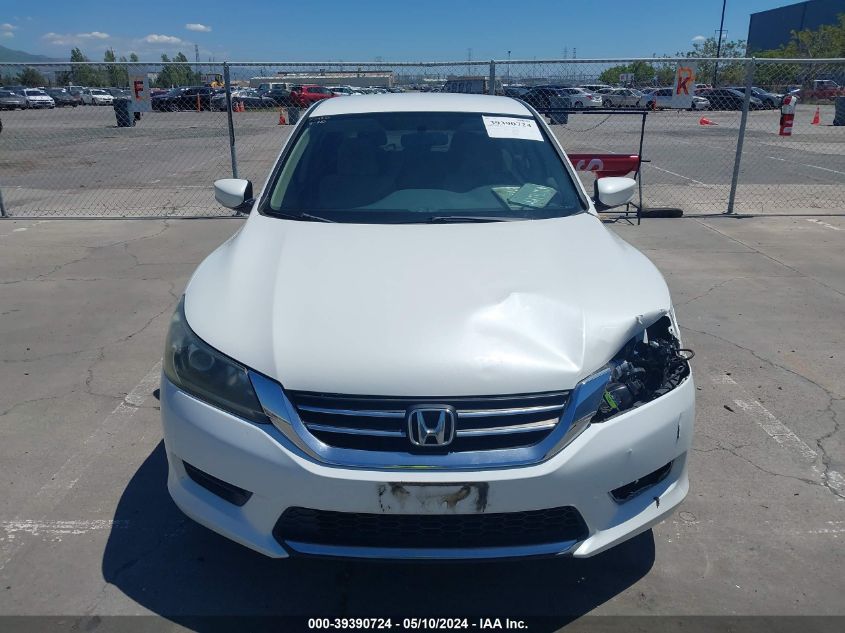 2013 Honda Accord Lx VIN: 1HGCR2F30DA052231 Lot: 39390724