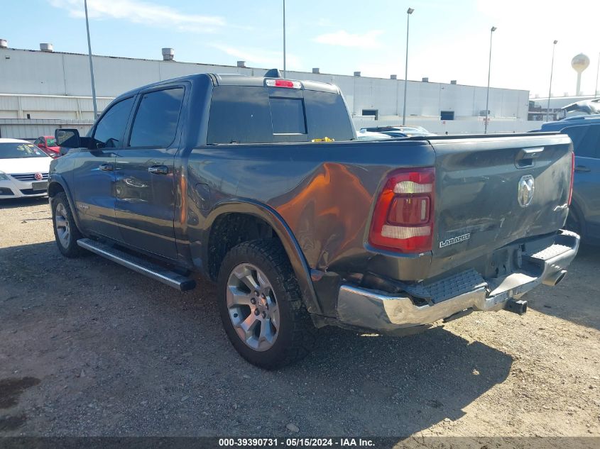 2019 Ram 1500 Laramie VIN: 1C6SRFJTXKN544724 Lot: 39390731