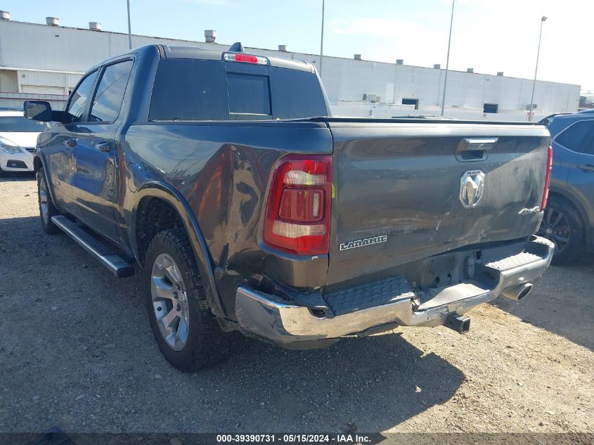 2019 Ram 1500 Laramie VIN: 1C6SRFJTXKN544724 Lot: 39390731