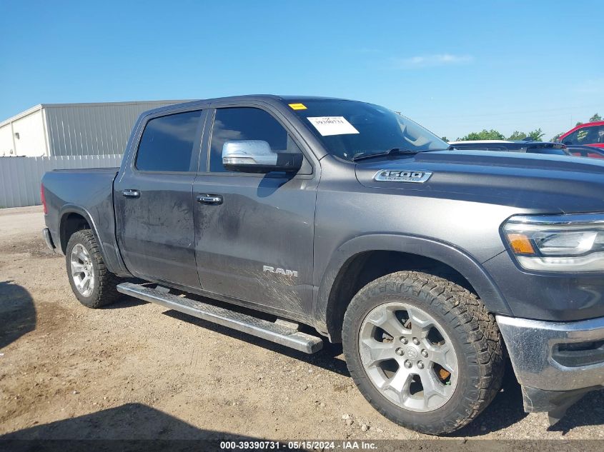 2019 Ram 1500 Laramie VIN: 1C6SRFJTXKN544724 Lot: 39390731