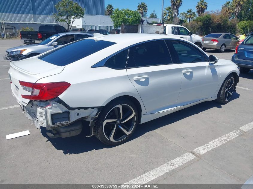 2020 Honda Accord Sport VIN: 1HGCV1F31LA023261 Lot: 39390759