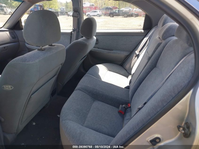 2005 Kia Optima Ex/Lx VIN: KNAGD126155386798 Lot: 39390768