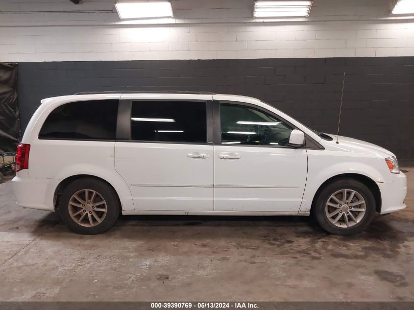 2014 Dodge Grand Caravan Sxt VIN: 2C4RDGCG8ER214079 Lot: 39390769