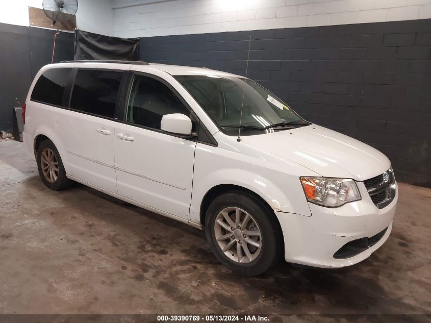 2014 Dodge Grand Caravan Sxt VIN: 2C4RDGCG8ER214079 Lot: 39390769