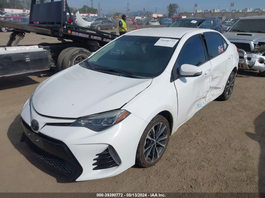 2017 Toyota Corolla Se VIN: 2T1BURHE4HC792558 Lot: 39390772