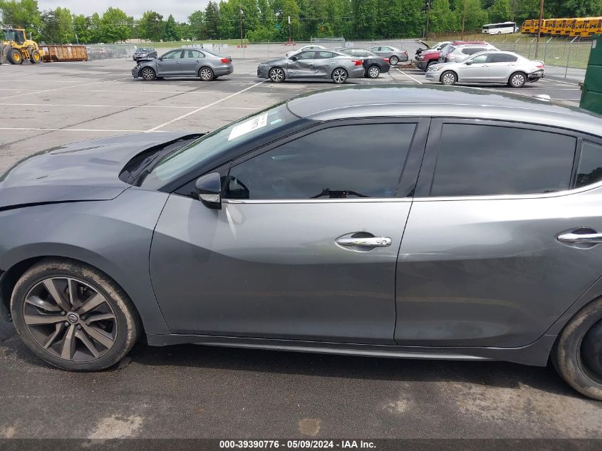 2019 Nissan Maxima 3.5 Sv VIN: 1N4AA6AV8KC360316 Lot: 39390776