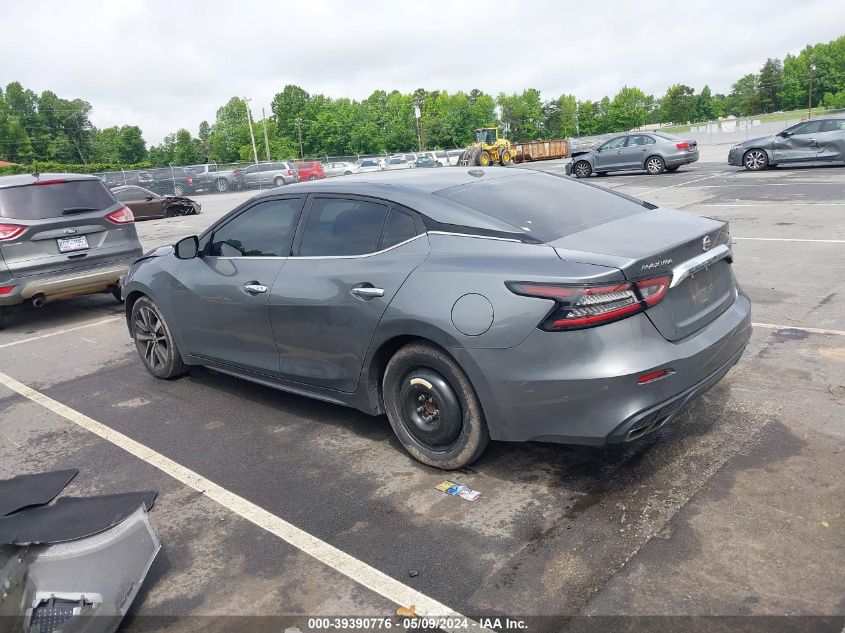 2019 Nissan Maxima 3.5 Sv VIN: 1N4AA6AV8KC360316 Lot: 39390776