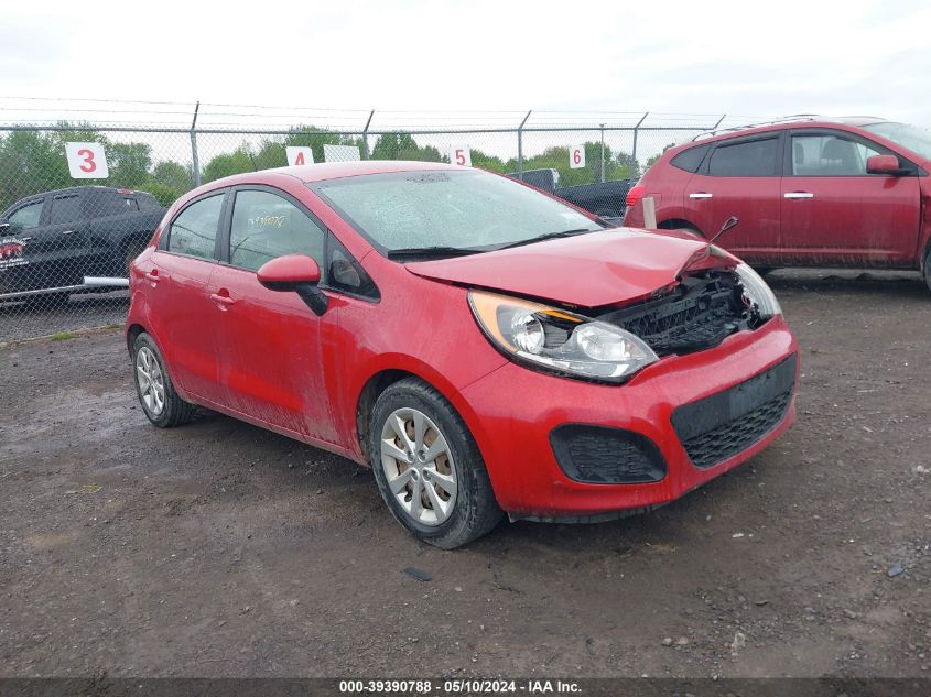 2013 Kia Rio Lx VIN: KNADM5A31D6228231 Lot: 39390788