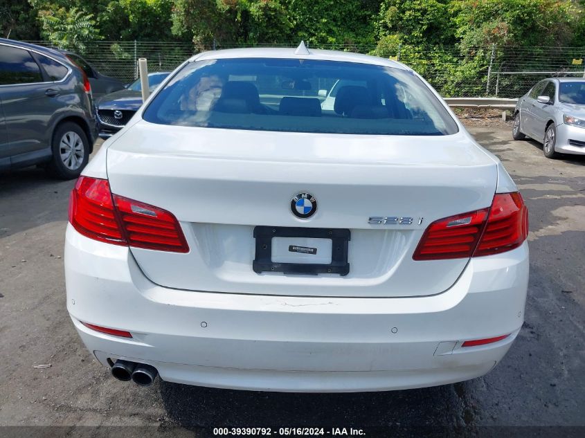 2015 BMW 528I VIN: WBA5A5C57FD512585 Lot: 39390792