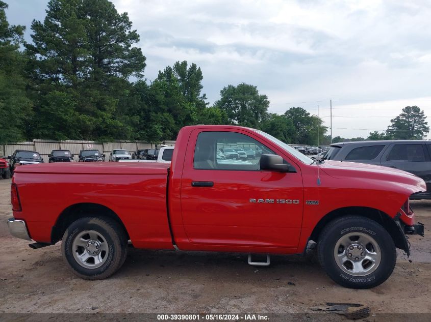 2011 Ram Ram 1500 St VIN: 3D7JB1ET9BG631910 Lot: 39390801