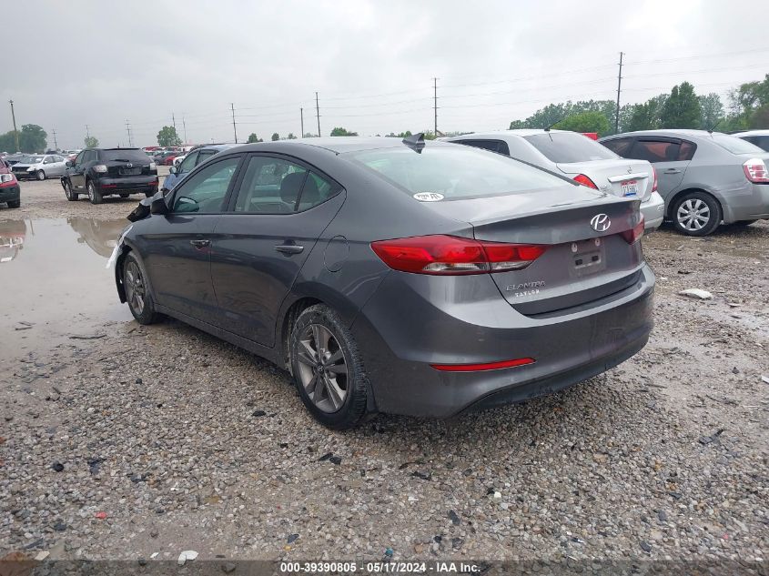 2018 Hyundai Elantra Sel/Value/Limited VIN: 5NPD84LF0JH351125 Lot: 39390805