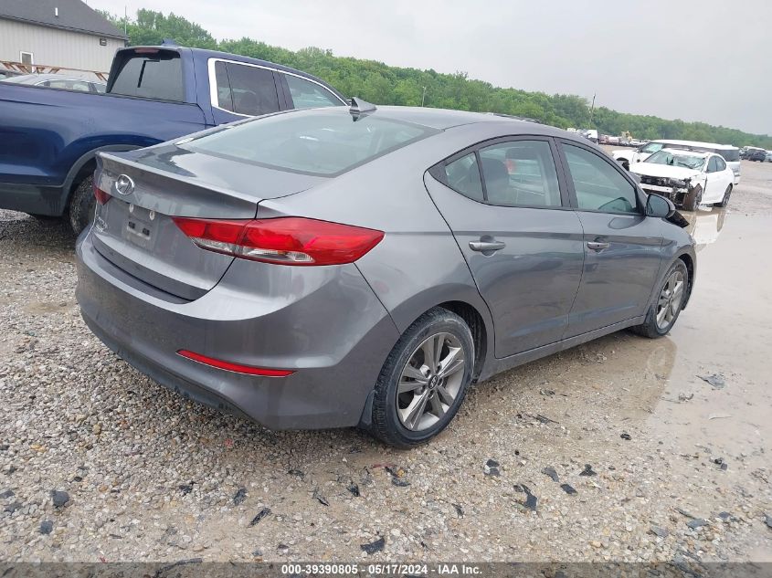 2018 Hyundai Elantra Sel/Value/Limited VIN: 5NPD84LF0JH351125 Lot: 39390805