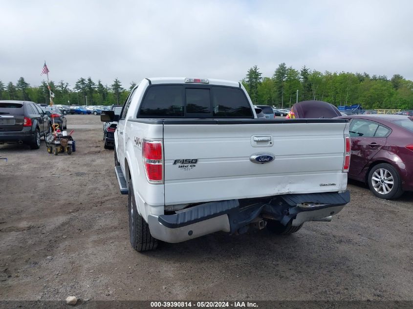 2011 Ford F-150 Lariat VIN: 1FTFW1EF8BKD63956 Lot: 39390814