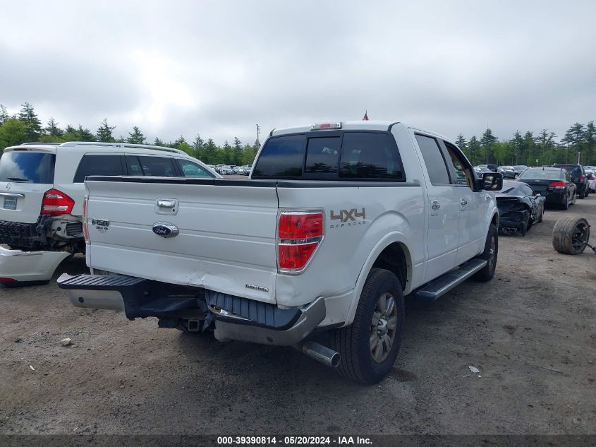 2011 Ford F-150 Lariat VIN: 1FTFW1EF8BKD63956 Lot: 39390814