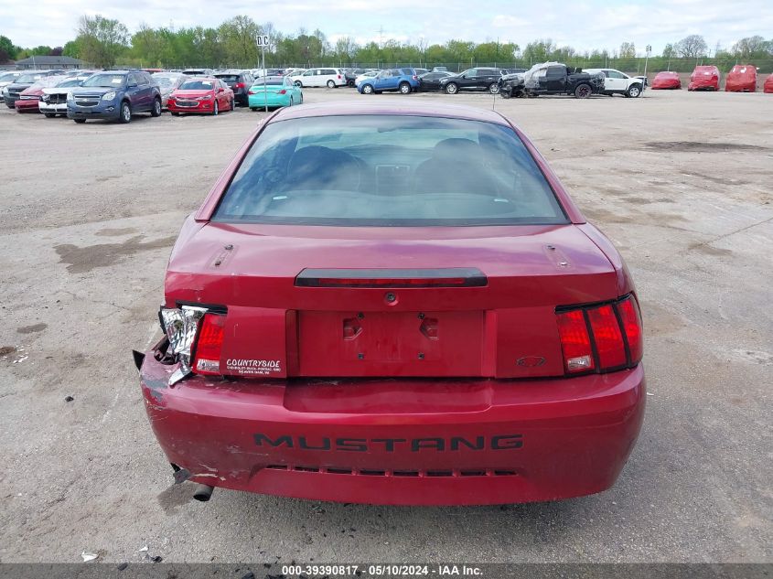 2003 Ford Mustang VIN: 1FAFP40413F364340 Lot: 39390817