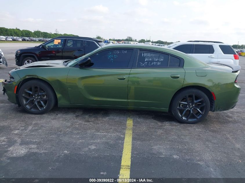 2022 Dodge Charger Sxt Rwd VIN: 2C3CDXBG8NH133200 Lot: 39390822