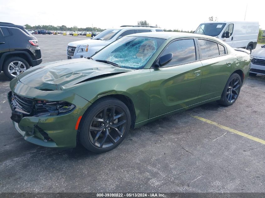 2022 Dodge Charger Sxt Rwd VIN: 2C3CDXBG8NH133200 Lot: 39390822