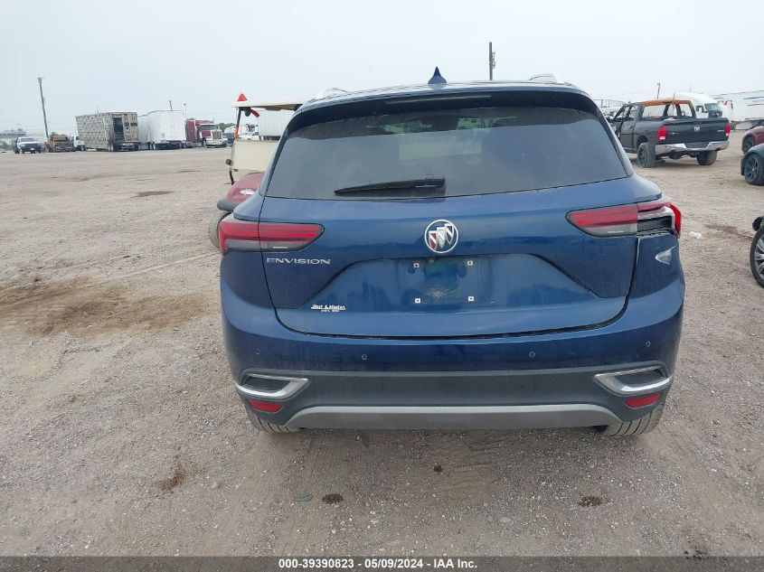 2022 Buick Envision Fwd Essence VIN: LRBFZNR44ND021144 Lot: 39390823