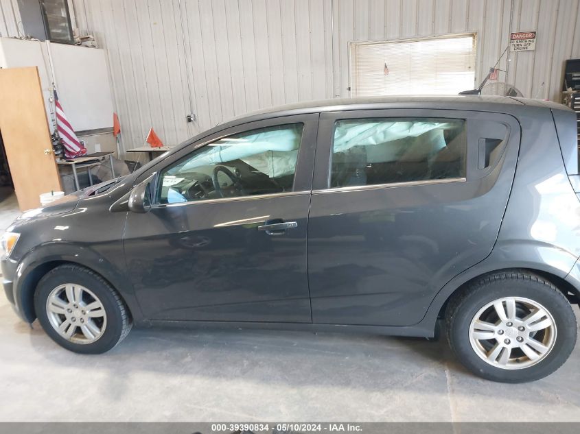 2013 Chevrolet Sonic Lt Auto VIN: 1G1JC6SH3D4193544 Lot: 39390834