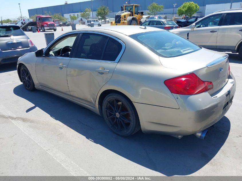 2009 Infiniti G37X VIN: JNKCV61F39M052831 Lot: 39390852