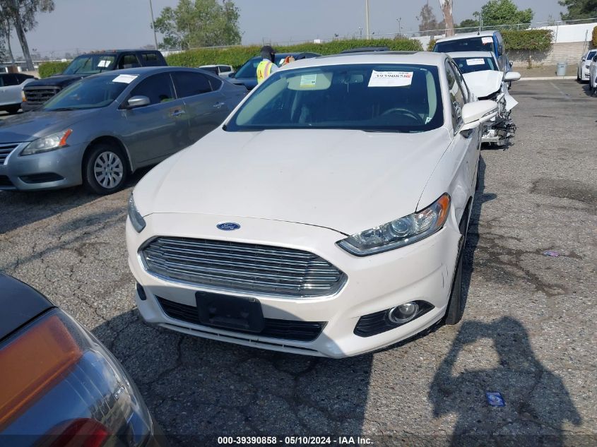 2016 Ford Fusion Energi Titanium VIN: 3FA6P0SU6GR144934 Lot: 39390858