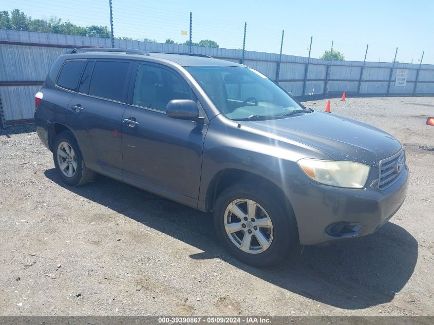 2008 Toyota Highlander VIN: JTEDS41A982053625 Lot: 39390867