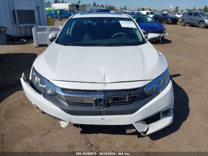 2018 Honda Civic Ex VIN: 19XFC2F84JE207803 Lot: 39390875