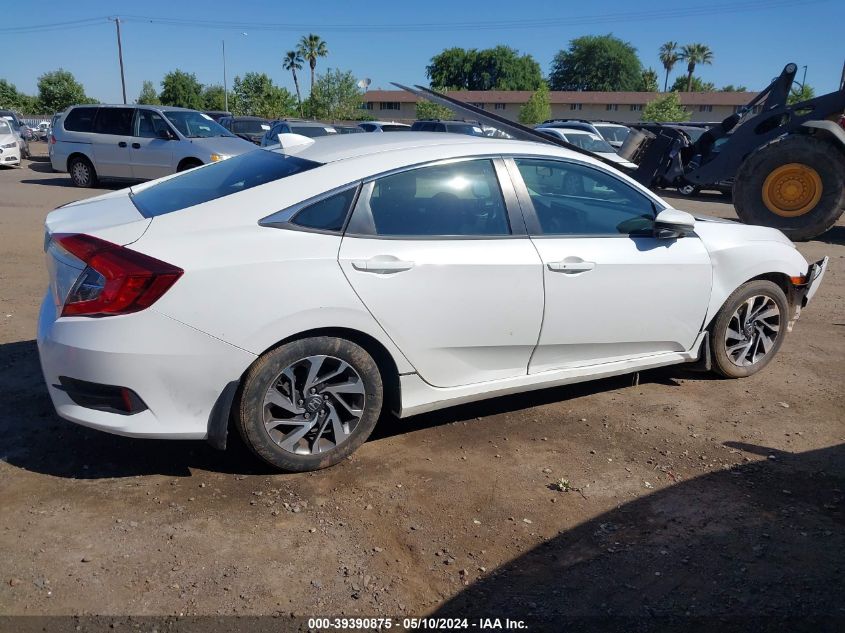 2018 Honda Civic Ex VIN: 19XFC2F84JE207803 Lot: 39390875