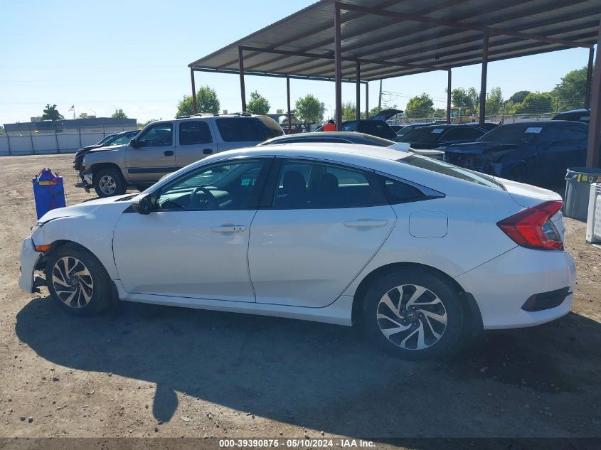 2018 Honda Civic Ex VIN: 19XFC2F84JE207803 Lot: 39390875