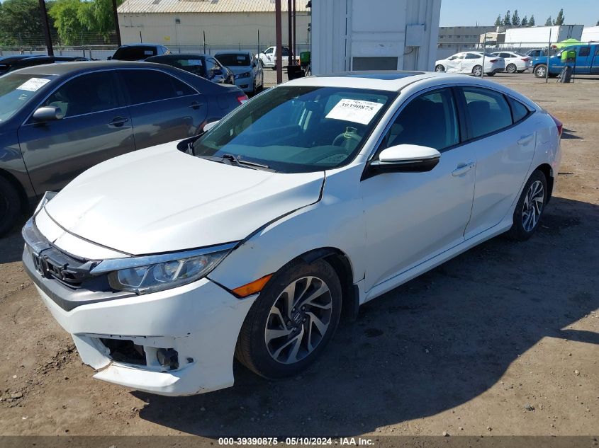 2018 Honda Civic Ex VIN: 19XFC2F84JE207803 Lot: 39390875