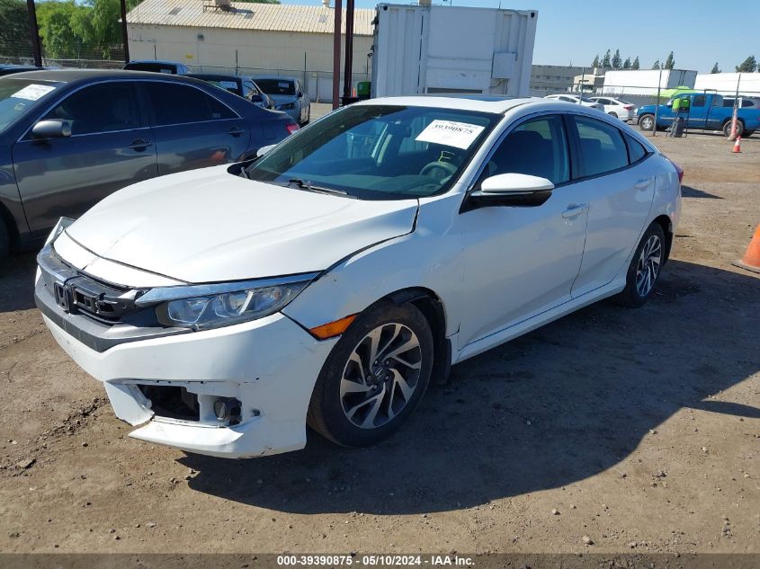 2018 Honda Civic Ex VIN: 19XFC2F84JE207803 Lot: 39390875