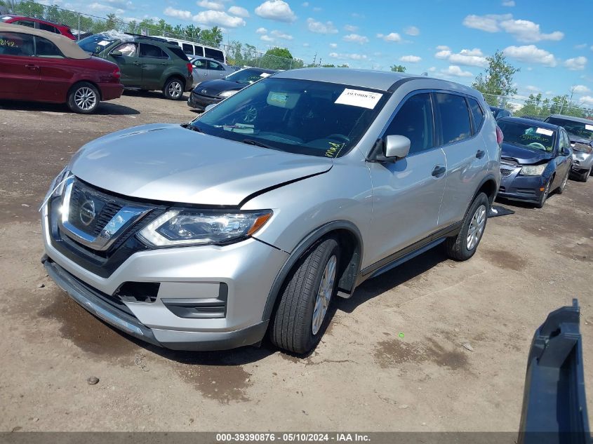 2017 Nissan Rogue S VIN: KNMAT2MV8HP612477 Lot: 39390876