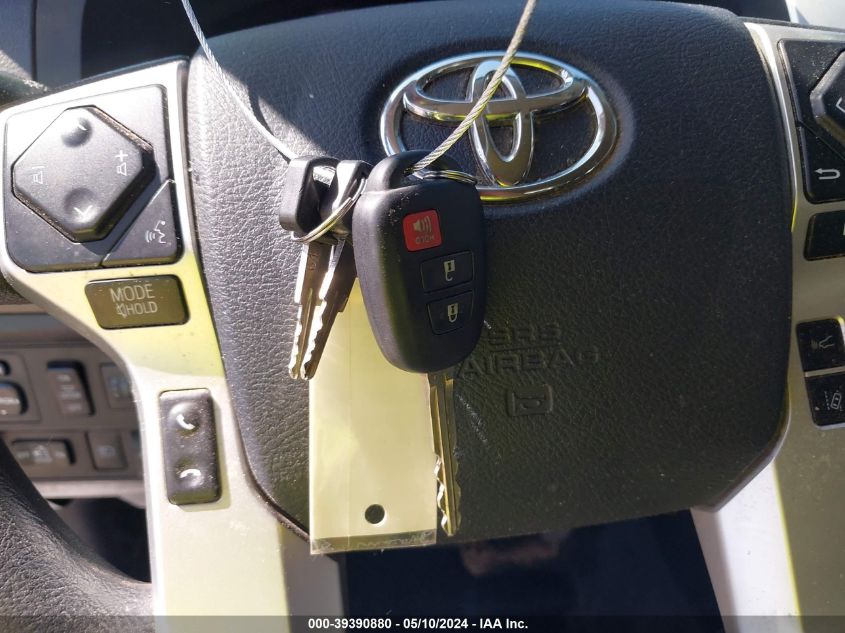 2019 Toyota Tundra Sr5 5.7L V8 VIN: 5TFDY5F15KX829535 Lot: 39390880