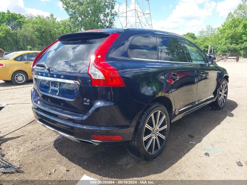 2016 Volvo Xc60 T6 Drive-E VIN: YV449MRKXG2900225 Lot: 39390884