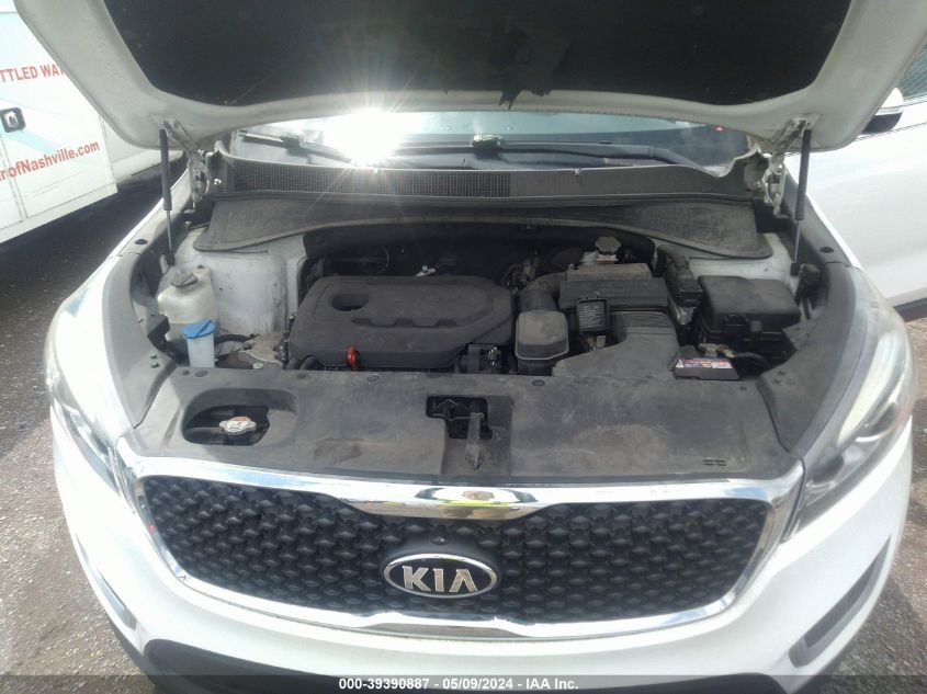 2016 KIA SORENTO 2.4L LX - 5XYPG4A33GG170559