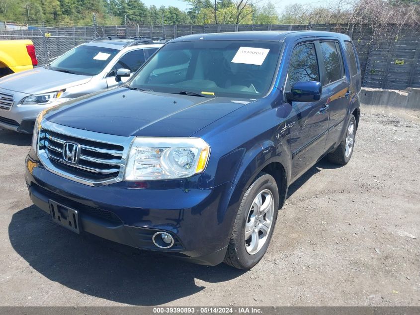 5FNYF4H56DB045783 2013 Honda Pilot Ex-L