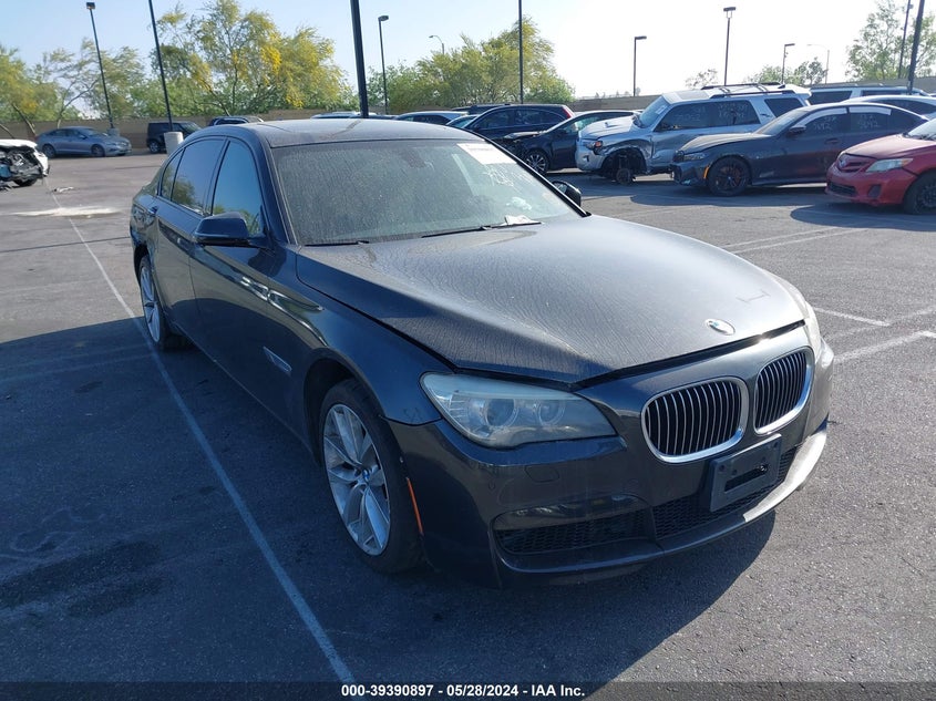 2013 BMW 740Li VIN: WBAYE4C58DD137542 Lot: 39390897