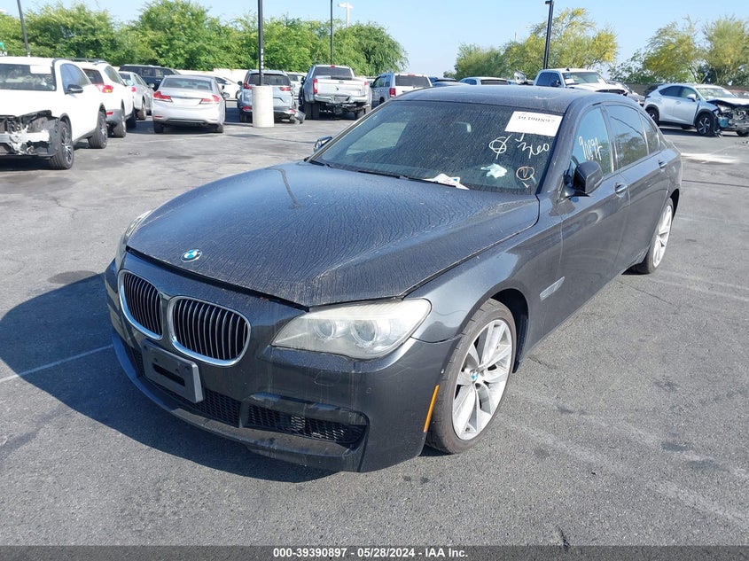 2013 BMW 740Li VIN: WBAYE4C58DD137542 Lot: 39390897