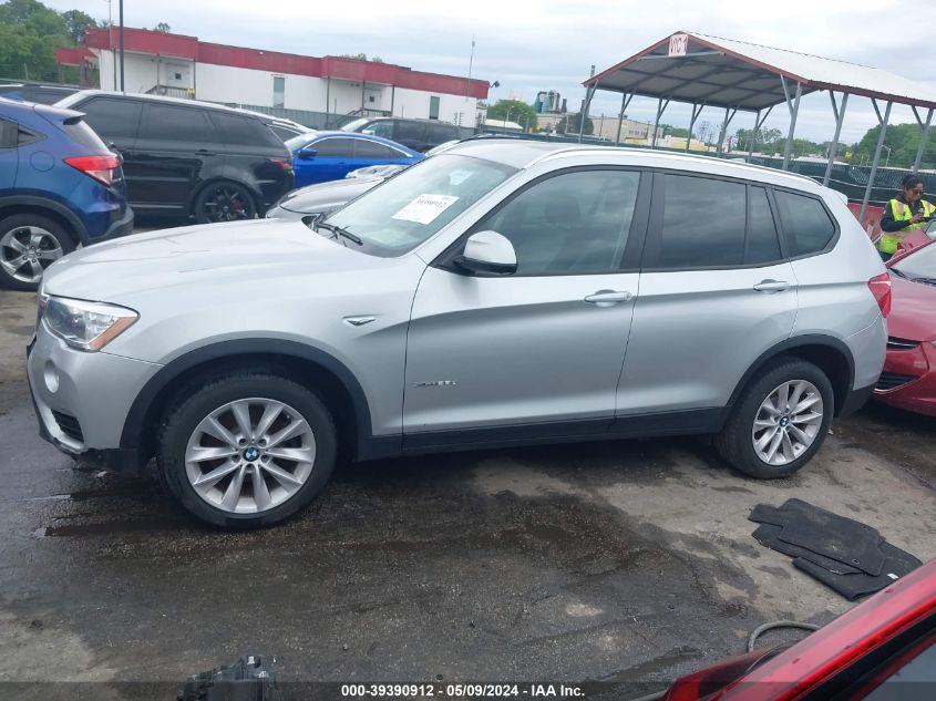 2016 BMW X3 xDrive28D VIN: 5UXWY3C53G0N86827 Lot: 39390912