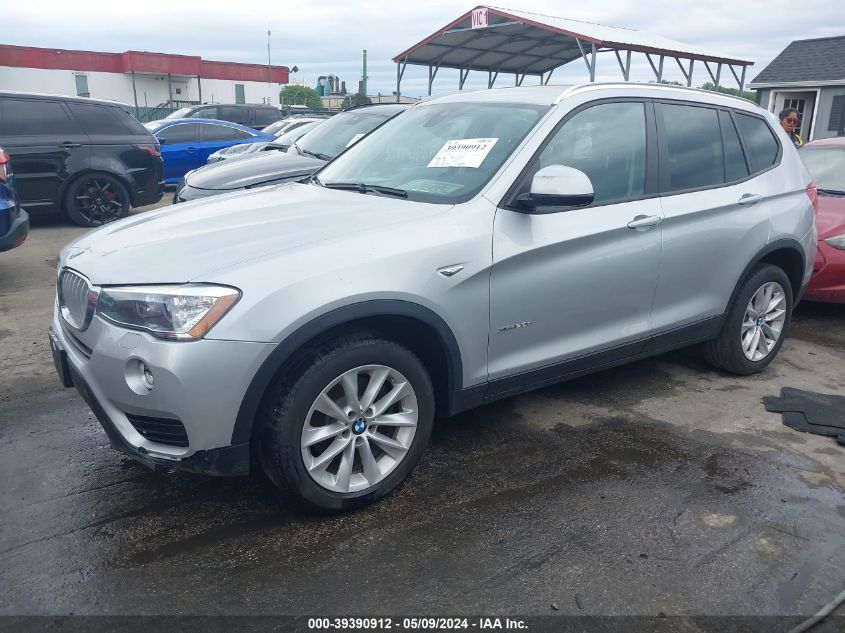 5UXWY3C53G0N86827 2016 BMW X3 - Image 2