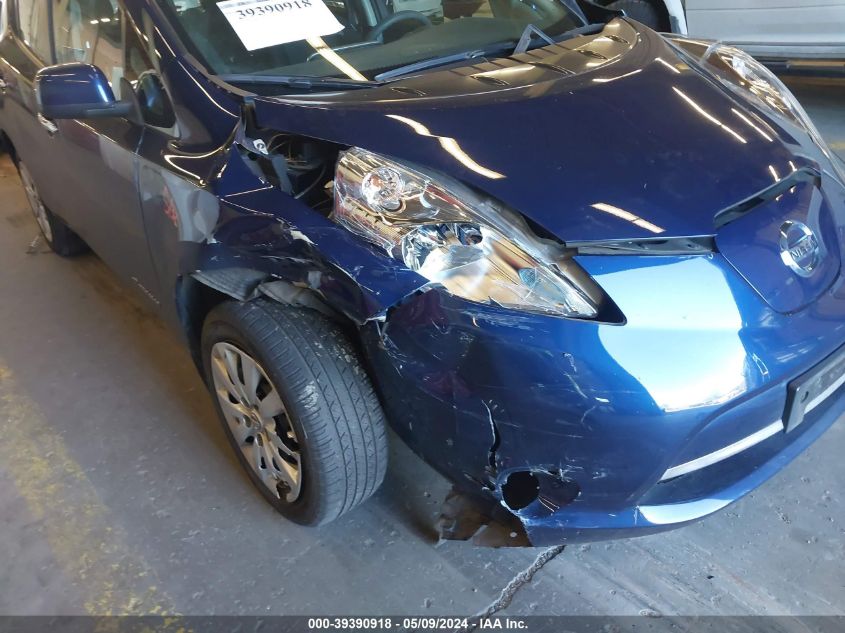 2016 Nissan Leaf S VIN: 1N4AZ0CP5GC310355 Lot: 39390918