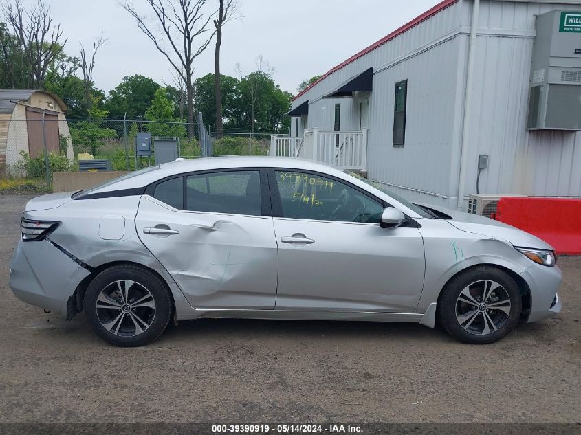 2022 NISSAN SENTRA SV XTRONIC CVT - 3N1AB8CV2NY290200